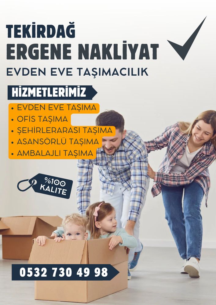 tekirdağ evden eve nakliyat